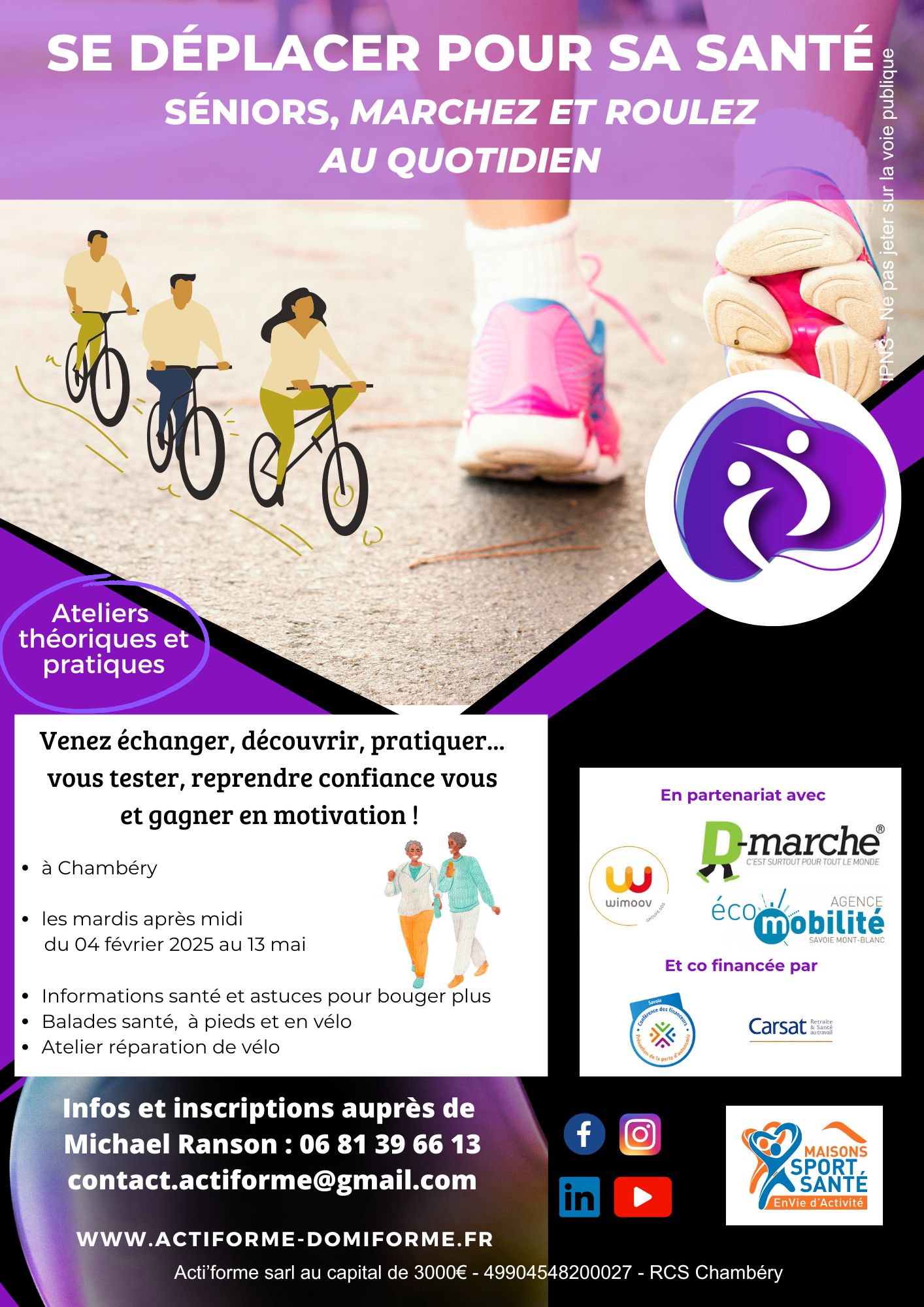 marche et vélo santé