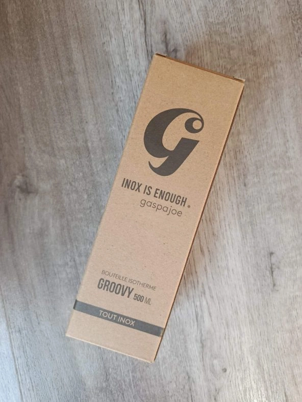 Gourde isotherme durable en Inox sans BPA avec logo Acti'forme