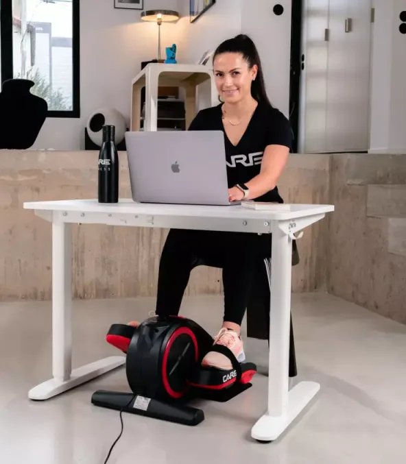 Mini vélo pédalier elliptique motorisé
