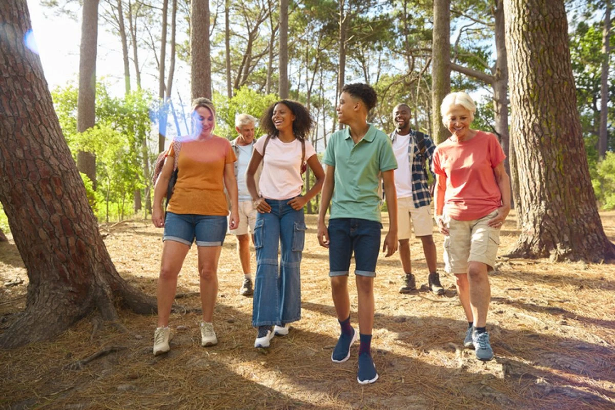 séance de marche santé à Albertville